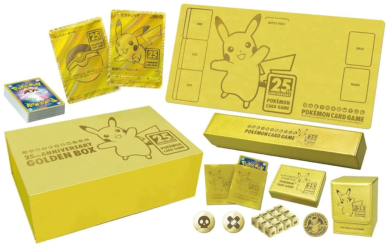 gold pokemon card deck Pokmon