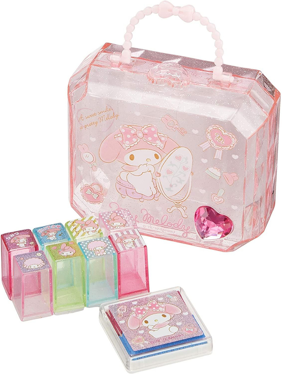 [TAW&TOE] Plumpy MY MELODY チャームタグ SET/ 税込み くみゃちゃんのStrawberry Garden刺繍 | BABY, THE STARS SHINE