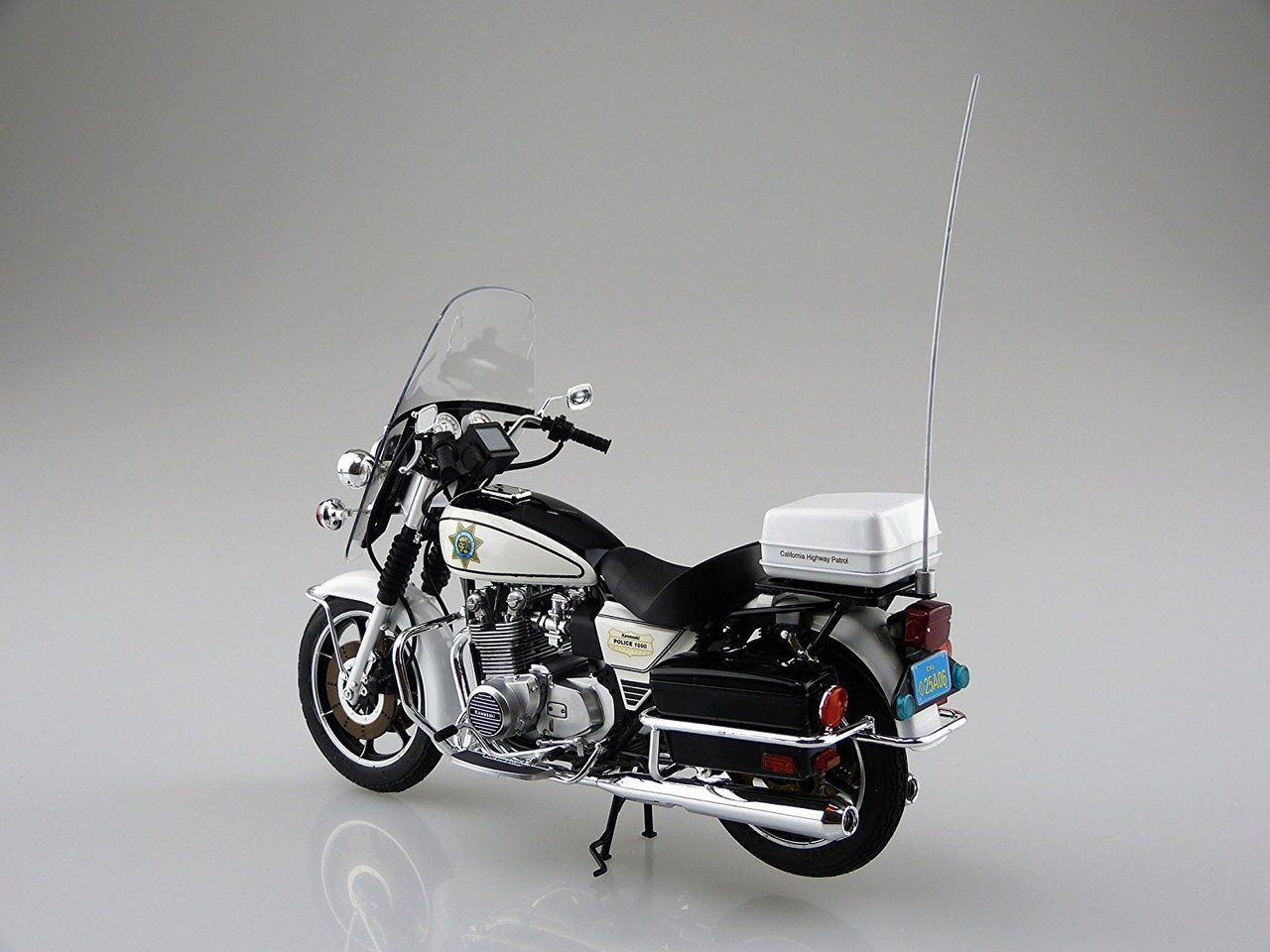 The Bike 1/12 Kawasaki KZ1000 Police Plastic Model