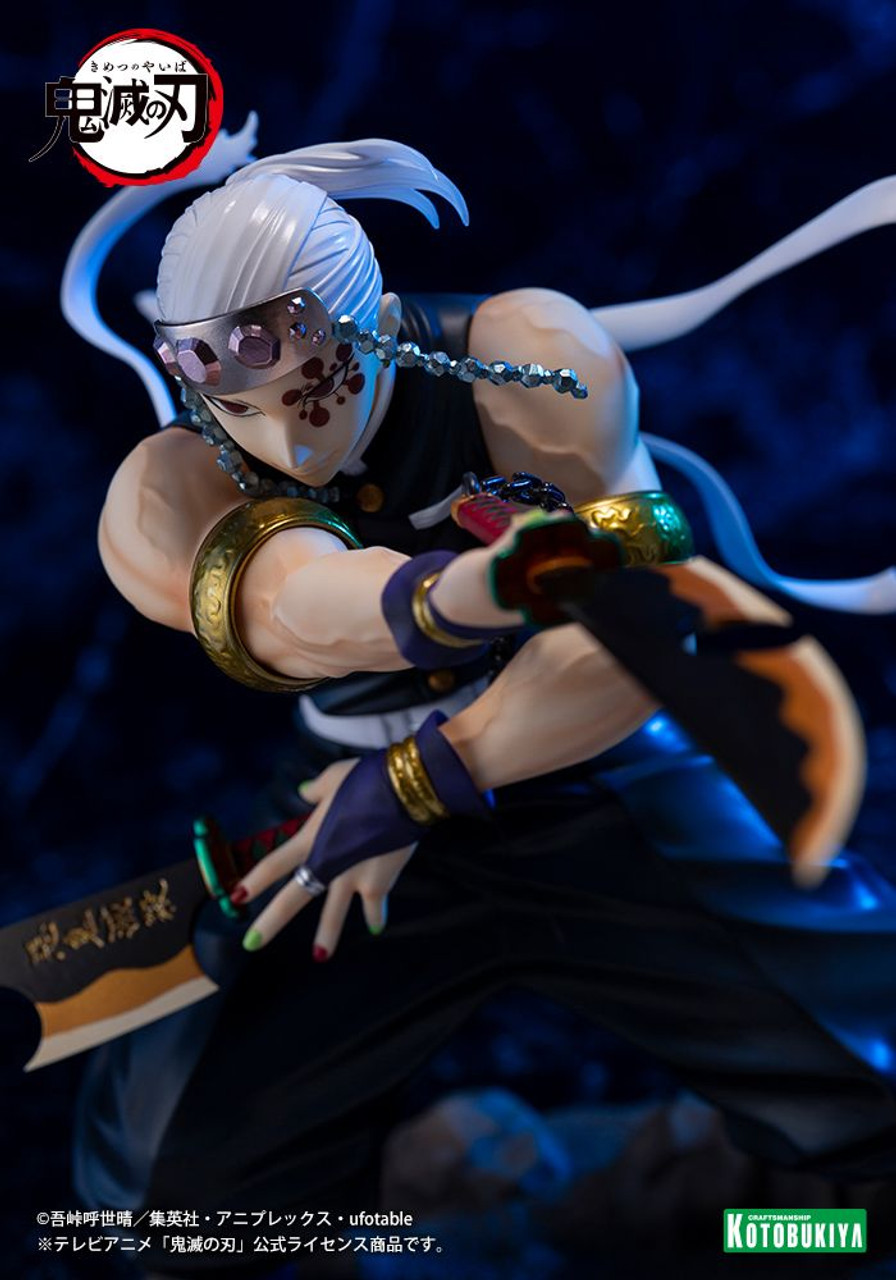 KOTOBUKIYA ARTFX J TENGEN UZUI 1/8 宇髄天元 ArtFX J Demon Slayer Tengen Uzui 1/8 Scale Figure