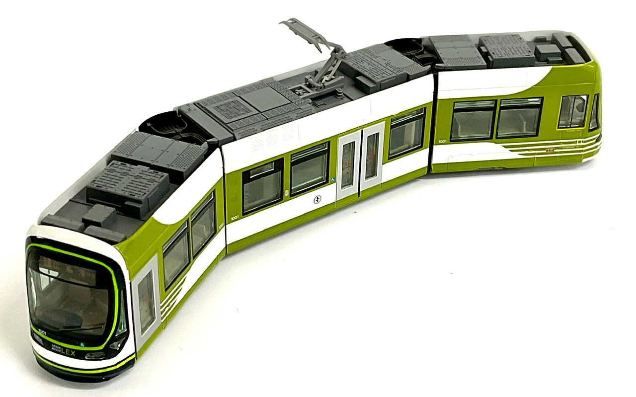 Kato 14-804-5 Hiroshima Railway Type 1001 Greenmover Lex 'Hiroshima Bus  (Hiroden Bus)' (N scale)