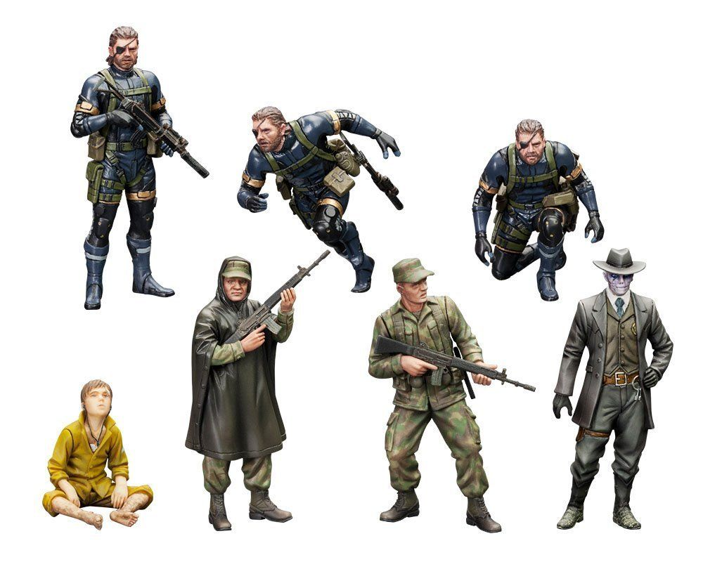 Kotobukiya KP321 Metal Gear Solid Ground Zero Set Metal Gear Solid Kotobukiya KP321 Metal Gear Solid Ground Zero Set Metal Gear Solid