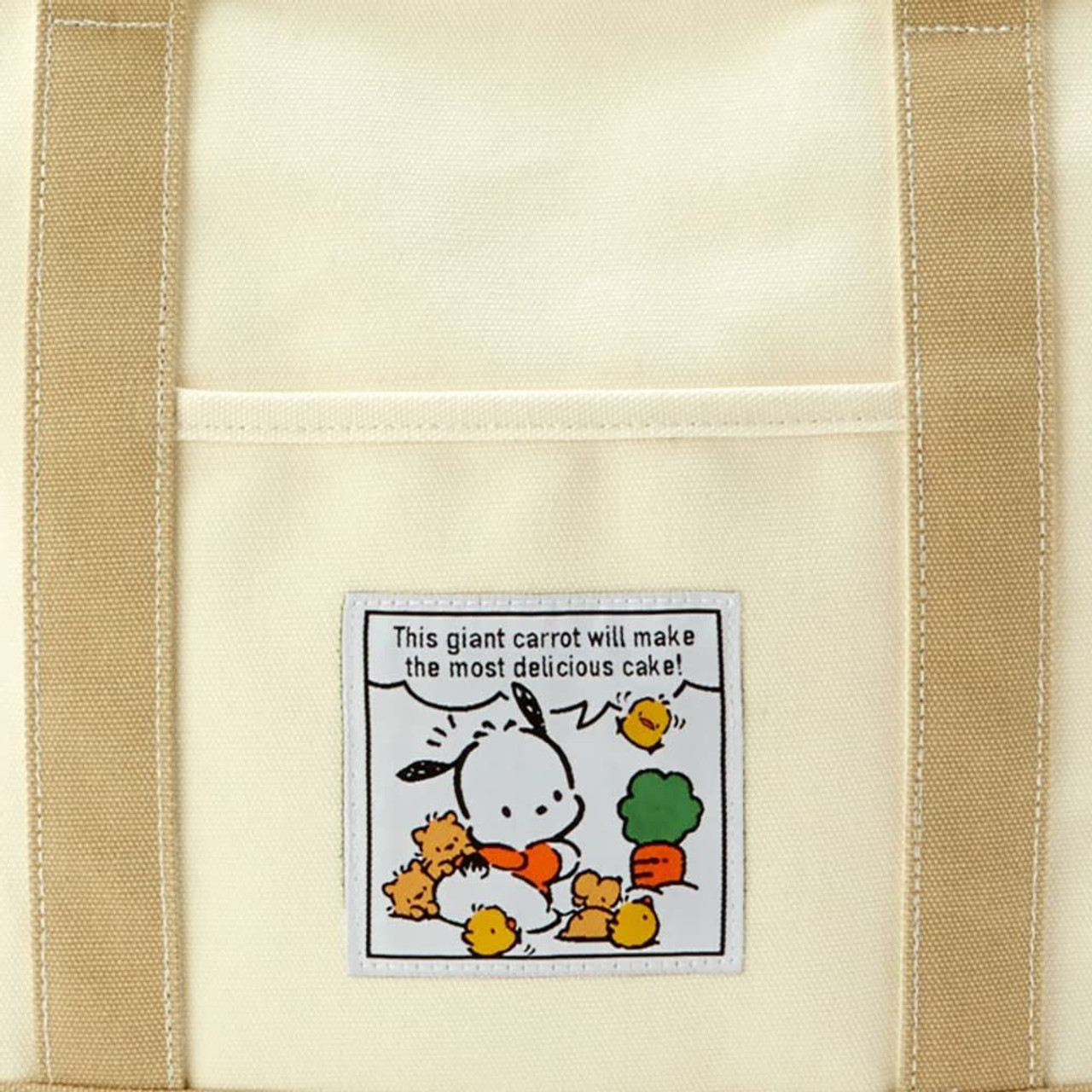 Canvas Tote Bag Pochacco Size: M