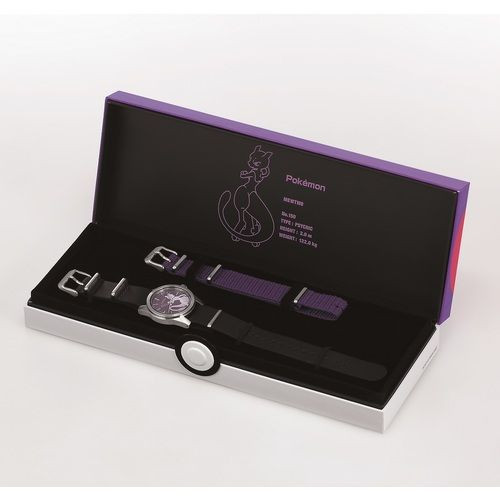 Pokemon Center Seiko & Pokemon Mewtwo Model SCXP181