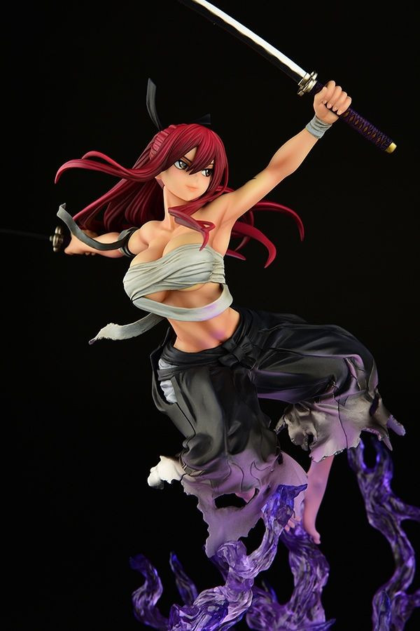 バンビー/フェアリー Erza Scarlet Samurai -Kouen Banjou- ver. Jet Black 1/6 Figure