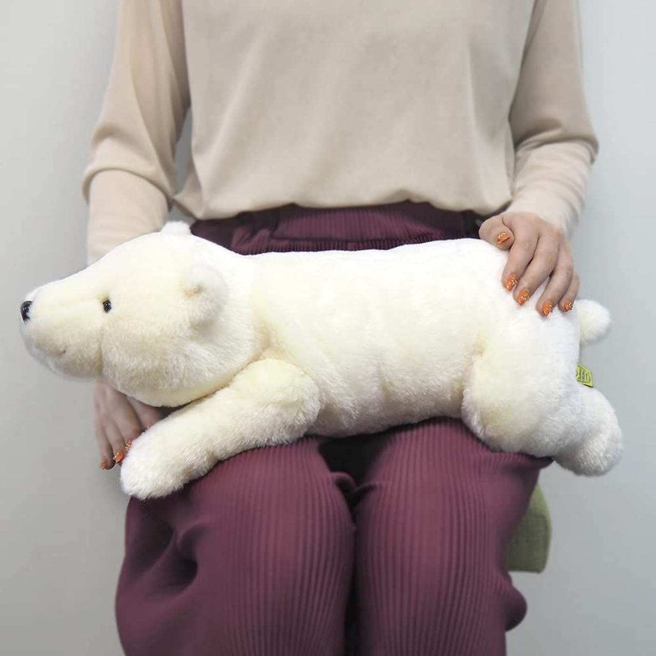 Plush Doll Hiza Polar Bear Size M