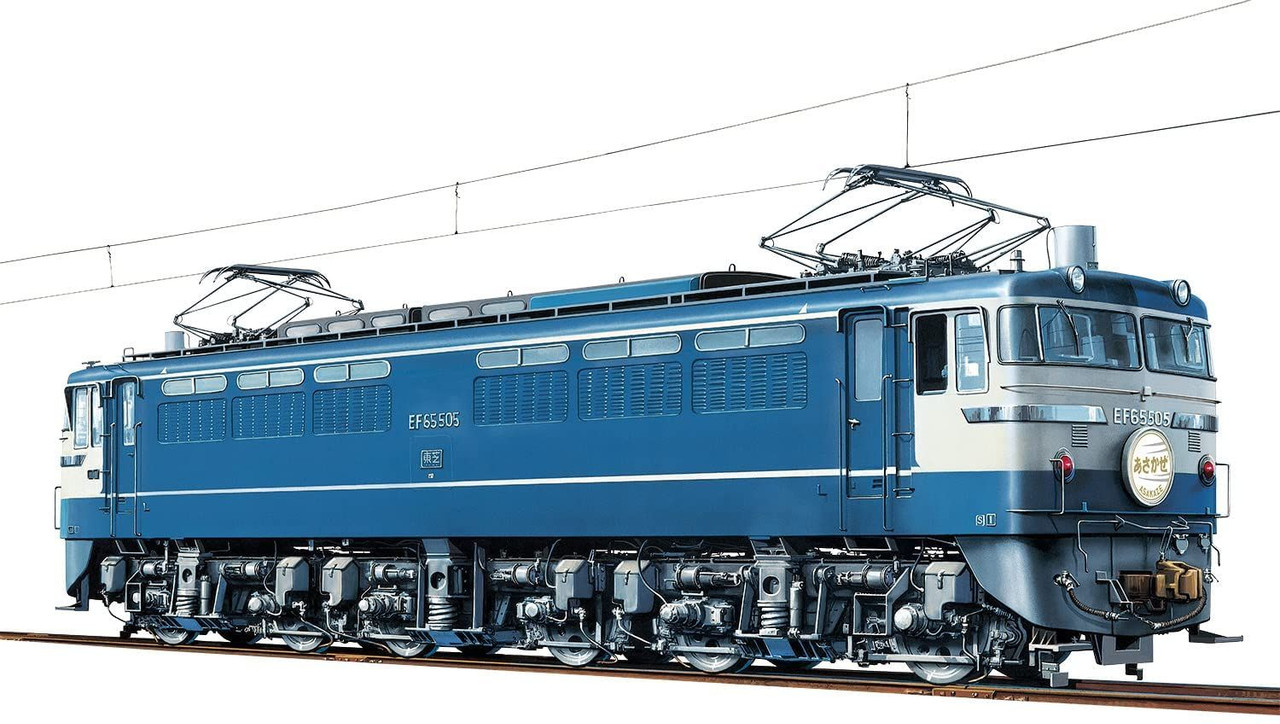 Aoshima Japanese National Railways Electric Locomotive 1/50 EF65/60 Plastic  Model