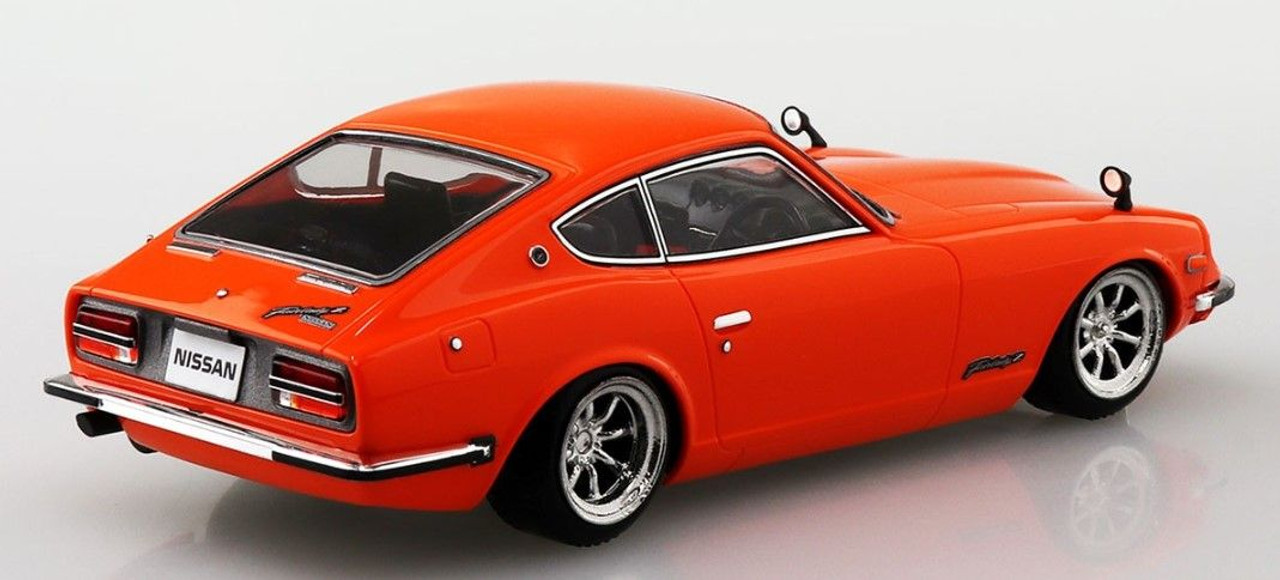 The Snap Kit 1/32 Nissan S30 Fairlady Z Custom Wheel (Orange 