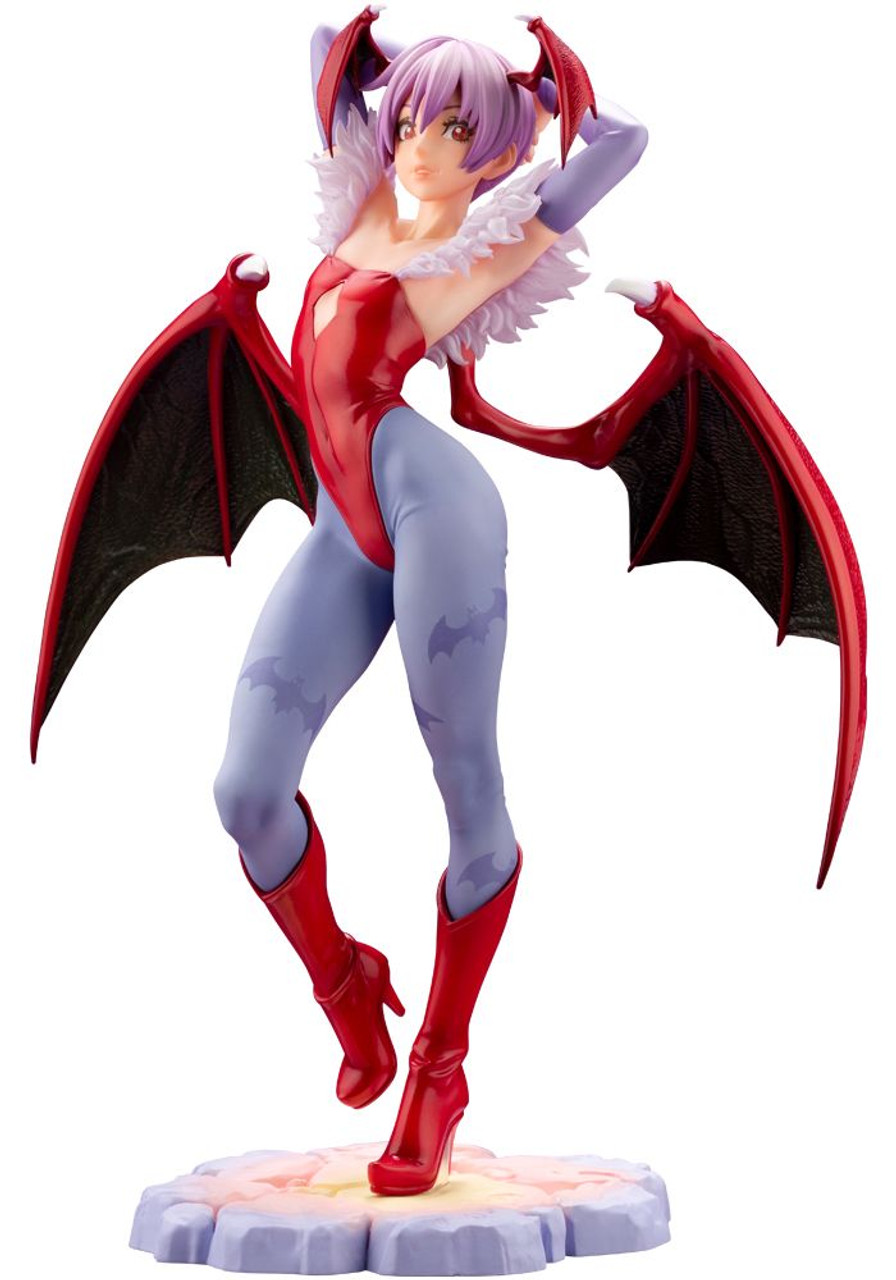 KOTOBUKIYA - (新品未開封)DARKSTALKERS モリガン 1/7 Darkstalkers Bishoujo Morrigan 1/7 Scale Figure