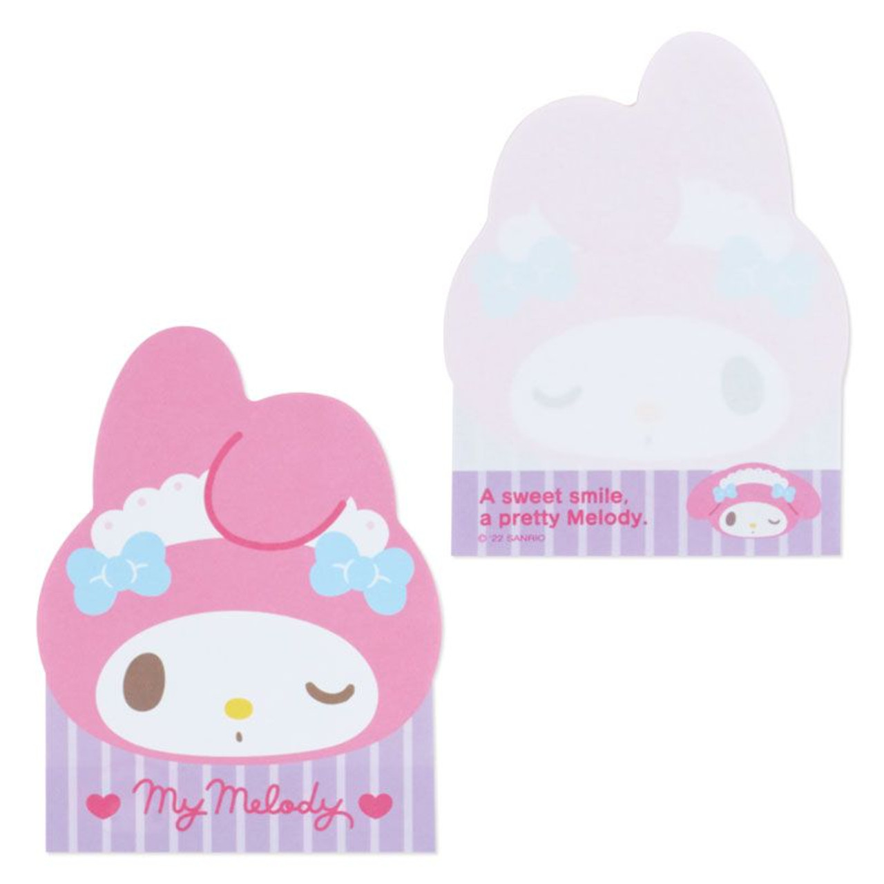 Character Face Shaped Memo My Melody