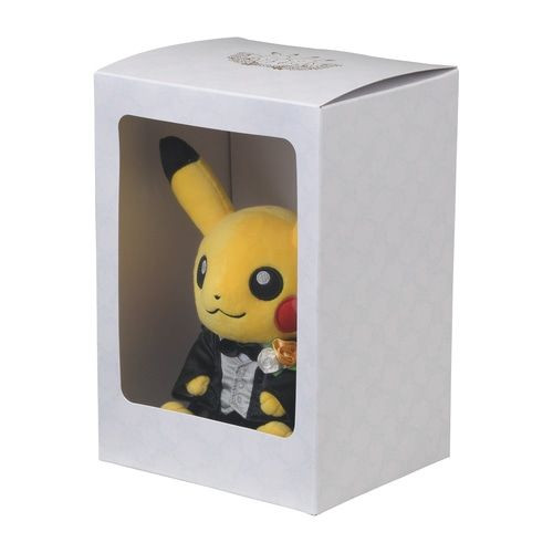 Pikachu Wedding Plush | Authentic Pokﾃｩmon Toys | Plaza Japan