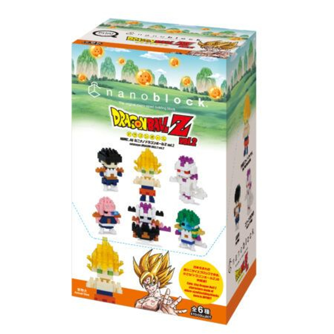 Kawada Nanoblock Mini Dragon Ball Z vol.2 1 Box (6 Pcs)