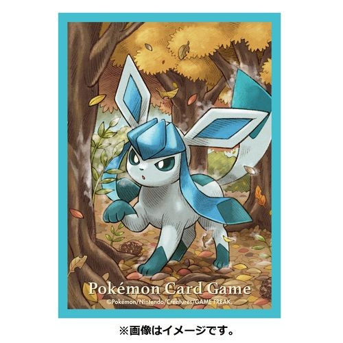 glaceon card sleeves Glaceon Deck Card Sleeve Japanese Pokemon Center Exclusive - NEW