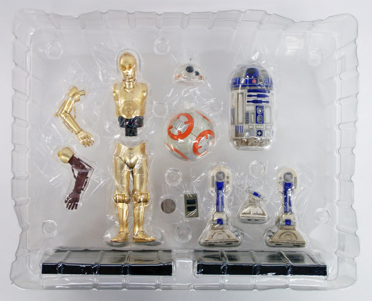 Kotobukiya SW114 Star Wars ARTFX+ R2-D2 & C-3PO with BB-8 PVC