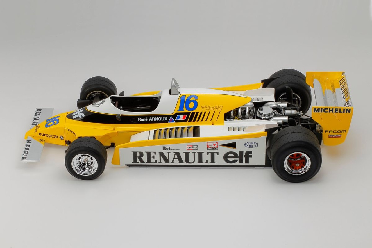 1/12 Renault RE-20 Turbo w/Photo-Etched Parts Plastic Model