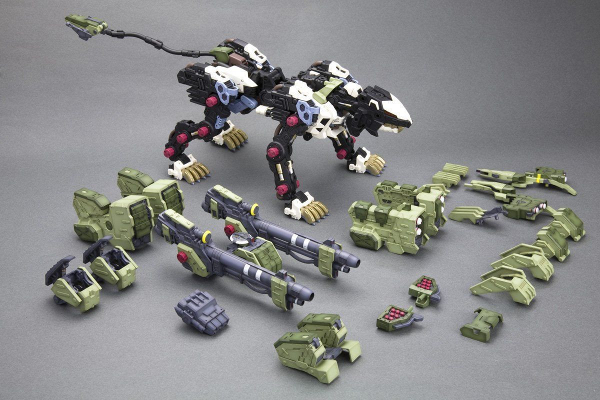 Kotobukiya ZD063 Zoids RZ-041 Ligar Zero Panzer 1/72 Scale Kit