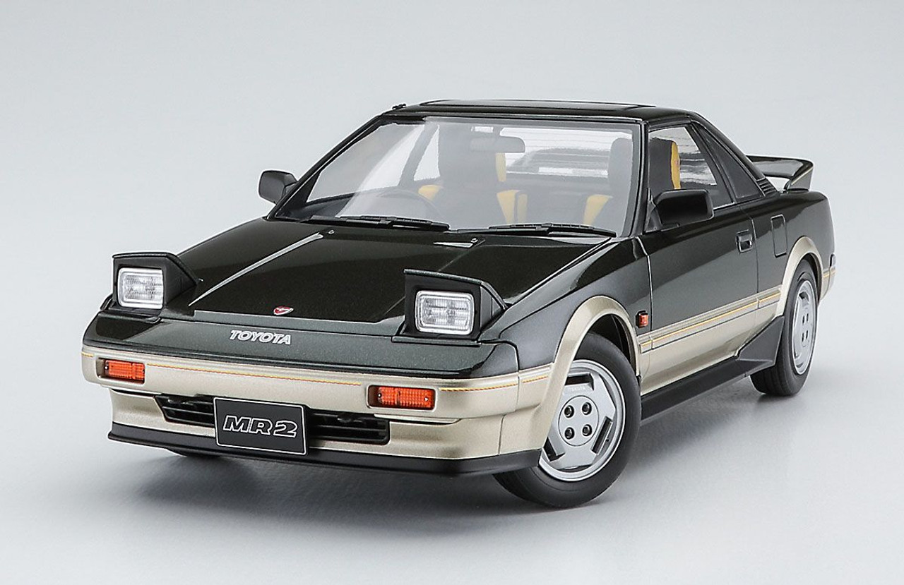 1/24 Toyota MR2 (AW11) Early Model G- Limited (Moon Roof) Plastic Model