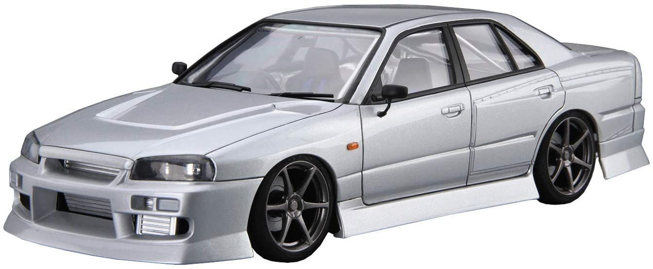 Aoshima The Tuned Car 1/24 Uras ER34 Skyline 25GT-t '01 (Nissan) Plastic  Model