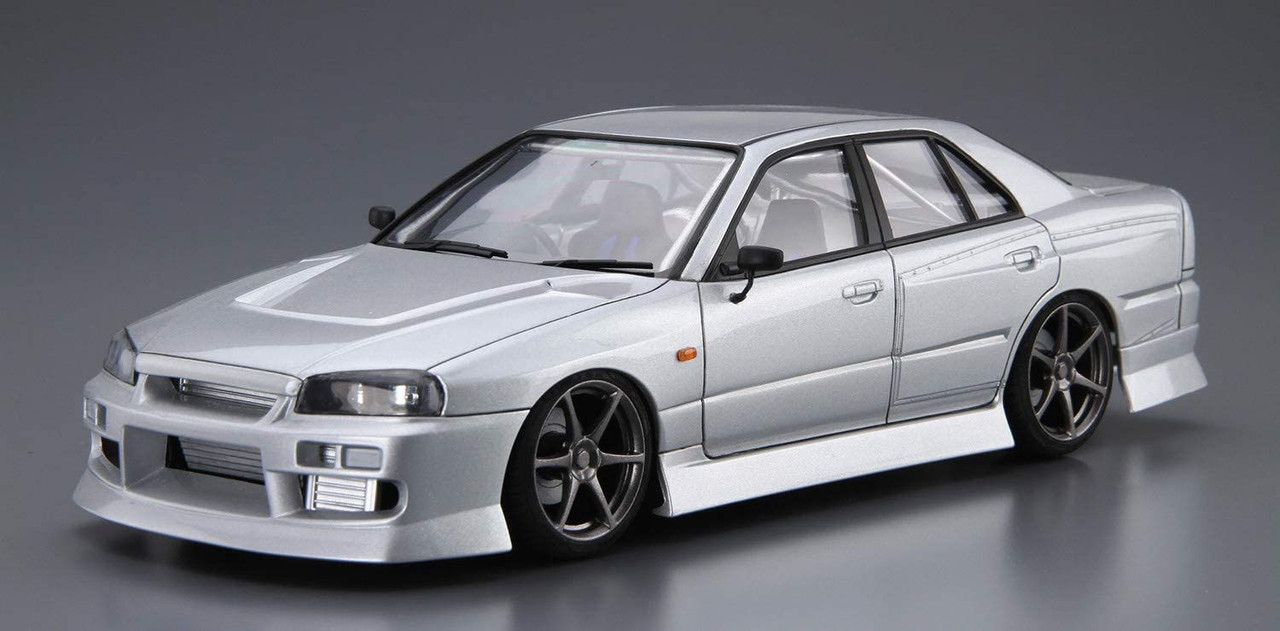 The Tuned Car 1/24 Uras ER34 Skyline 25GT-t '01 (Nissan) Plastic Model