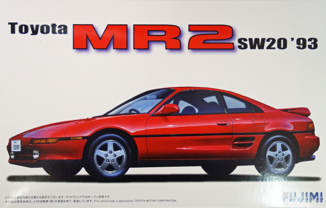 Fujimi ID-40 Toyota MR2 (SW20) 1993 1/24 Scale Kit - Plaza Japan