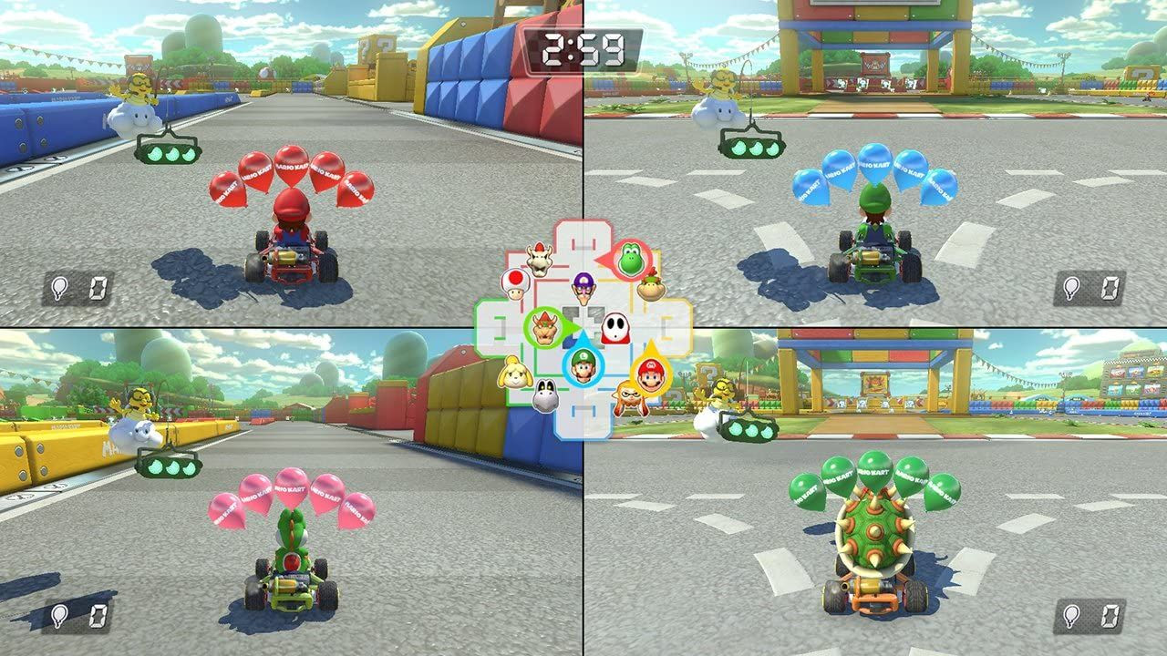Nintendo Switch Japanese Ver. Mario Package 8 (Multi-Language) Deluxe Kart