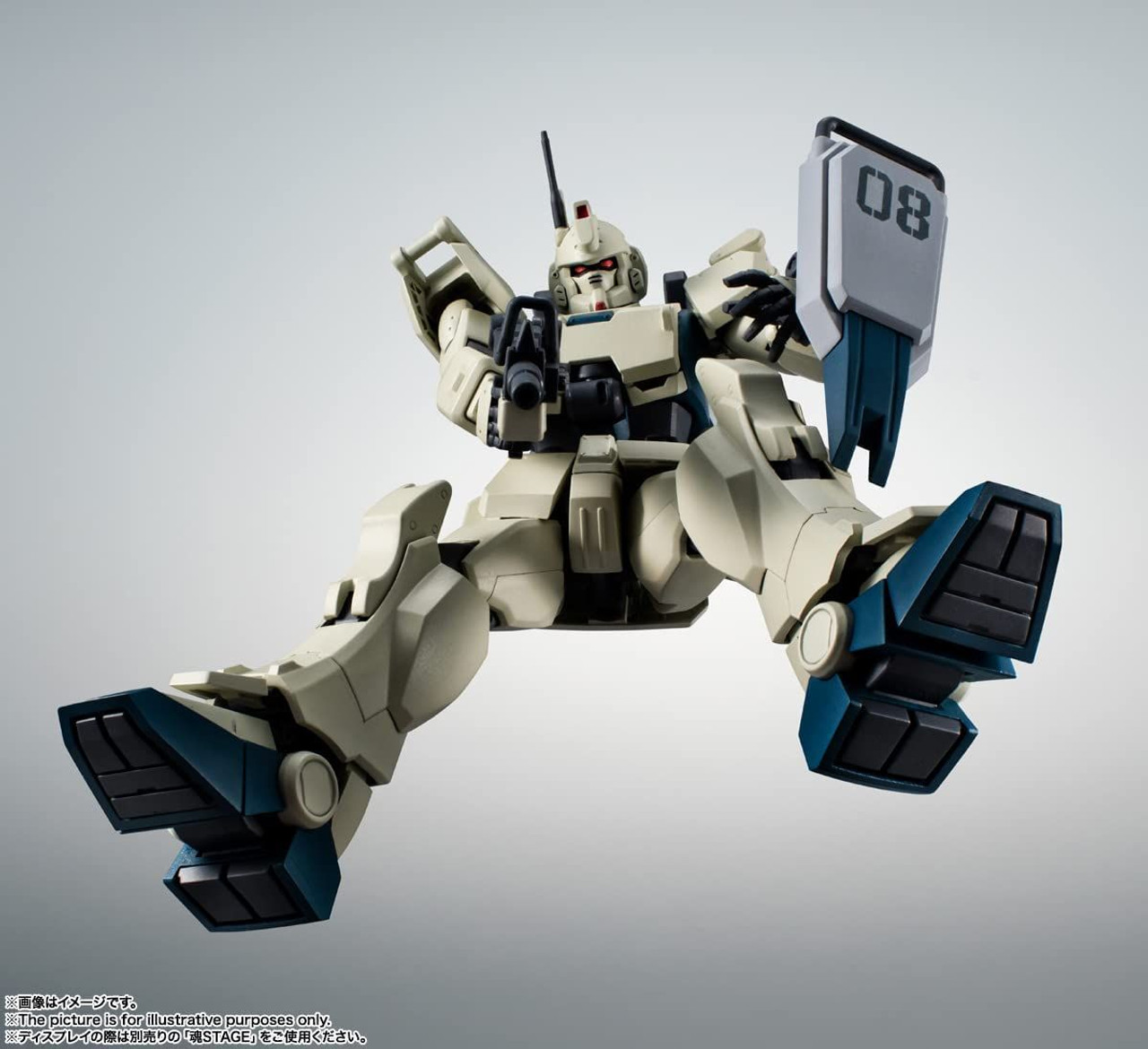 Bandai Robot Spirits (Side MS) RX-79(G) EZ-8 Gundam EZ-8 Ver. A.N.I.M.E.  Figure