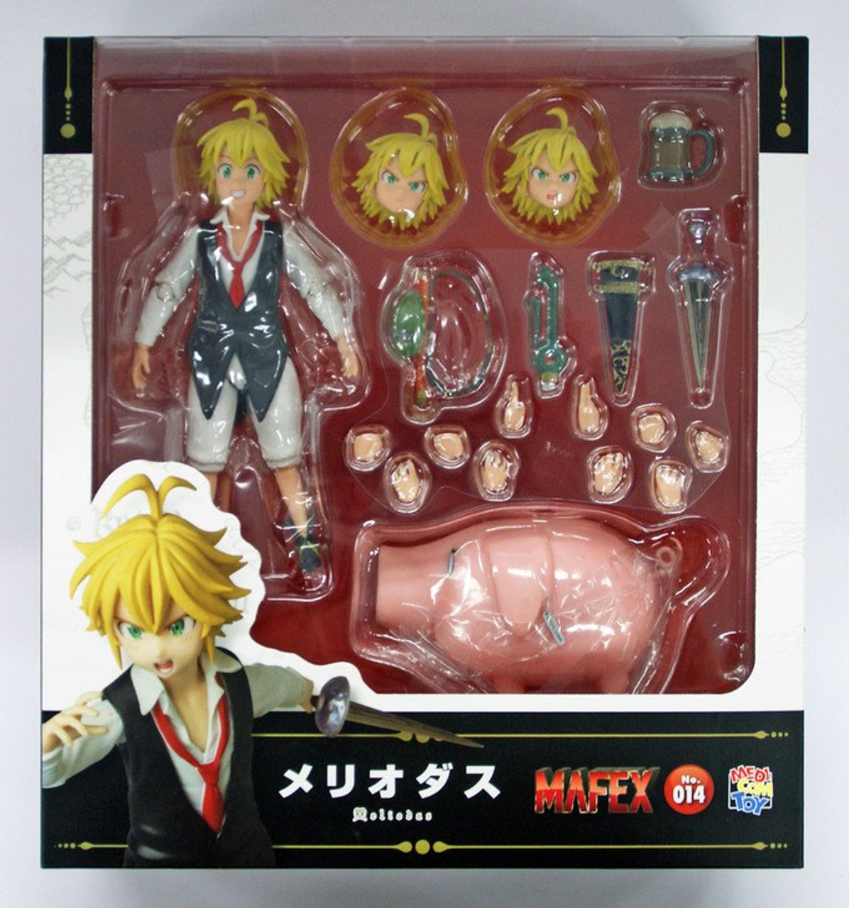 Medicom MAFEX 014 Meliodas from Seven Deadly Sins 4530956470146