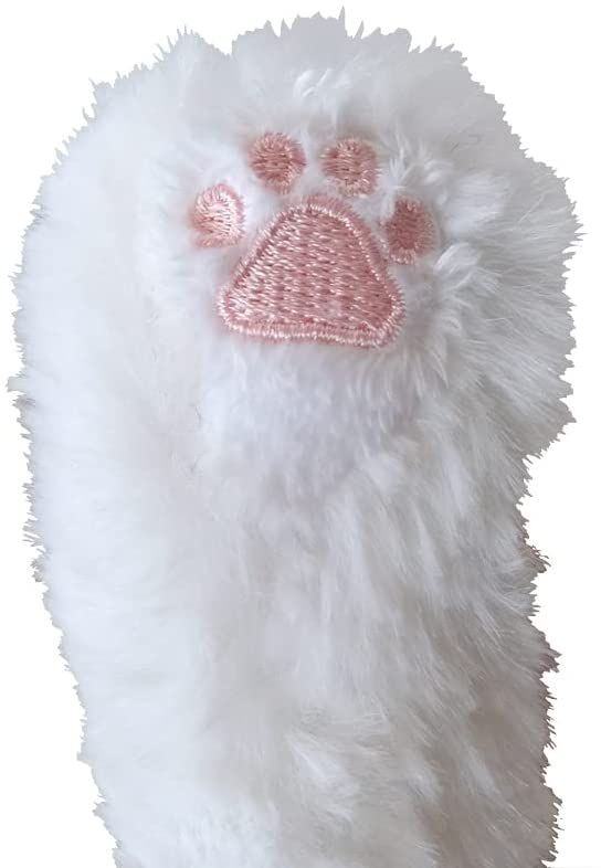Plush Doll Knee Cat Odd-Eye SS (White)