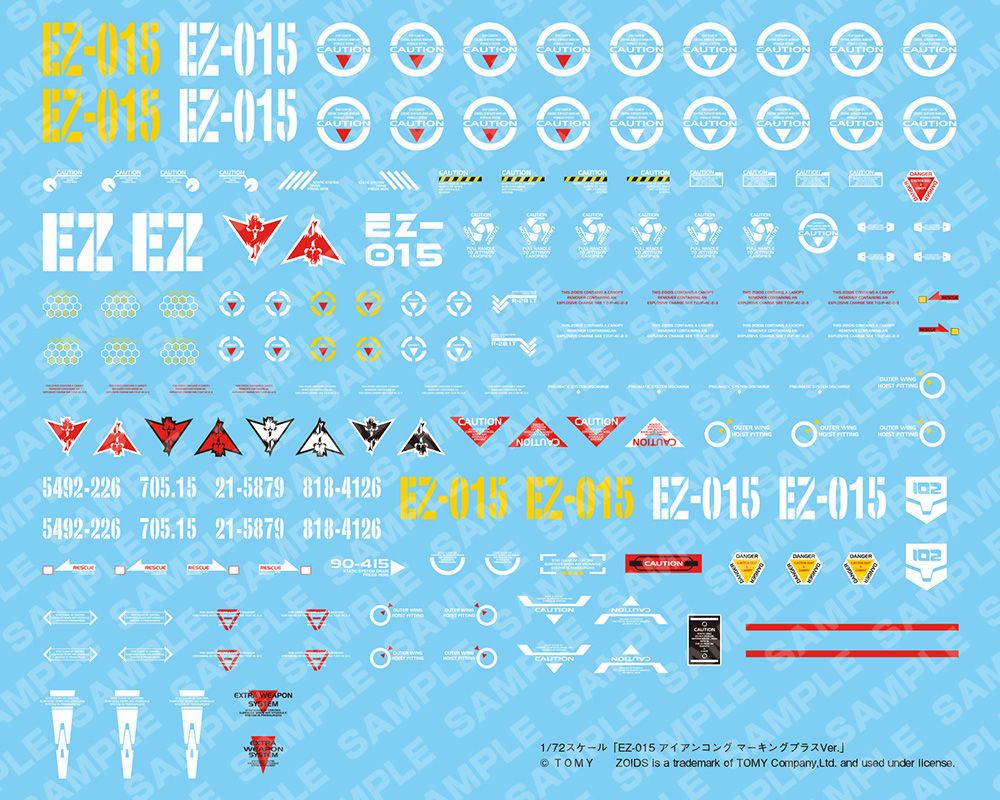 HMM Zoids 1/72 EZ-015 Iron Kong Marking Plus Ver. Plastic Model