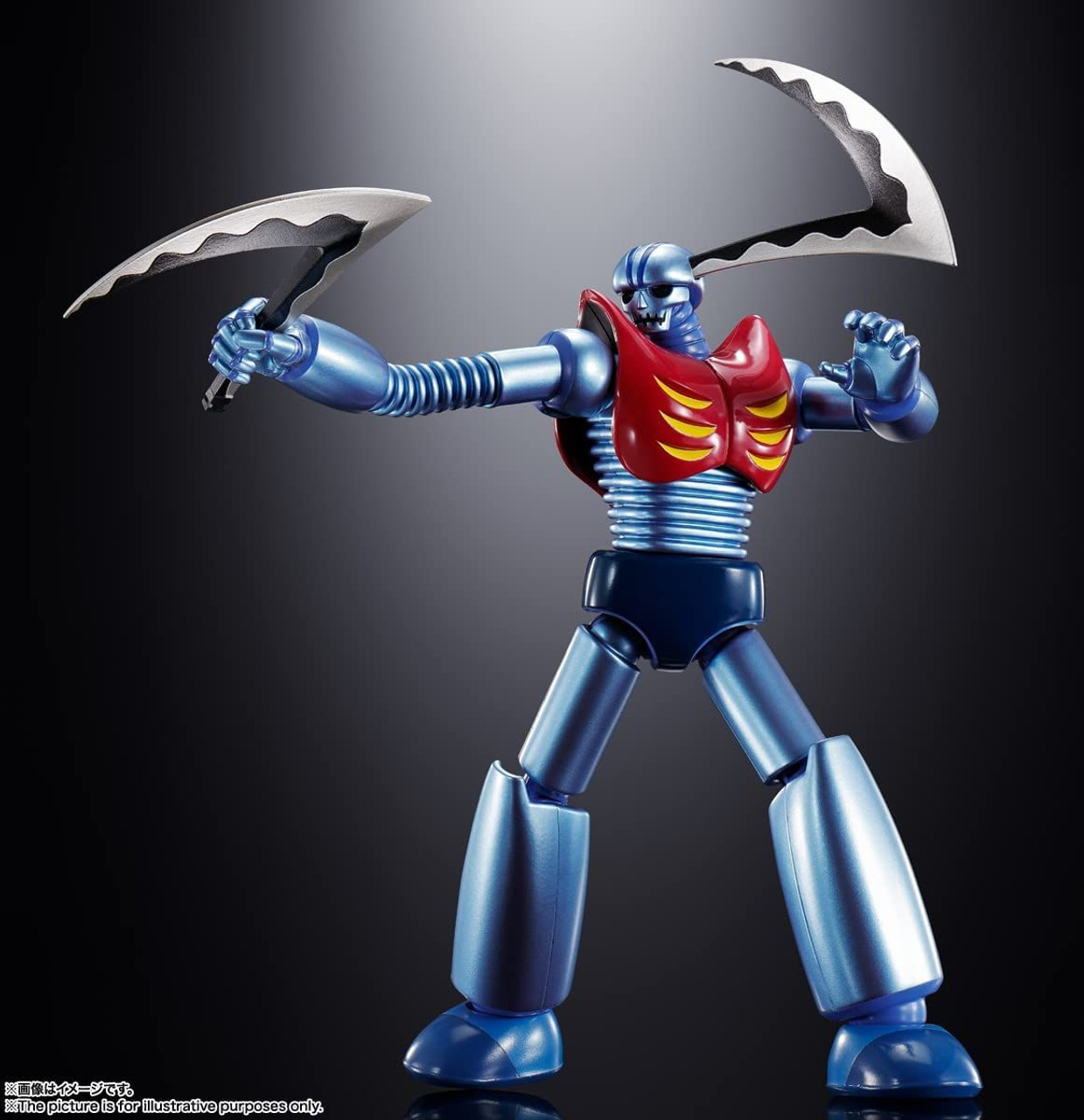 Bandai Soul of Chogokin Mechanical Beast 2pc Set Figure GX-25R Garada K7 &  GX-26R Doublas M2 (Mazinger Z)