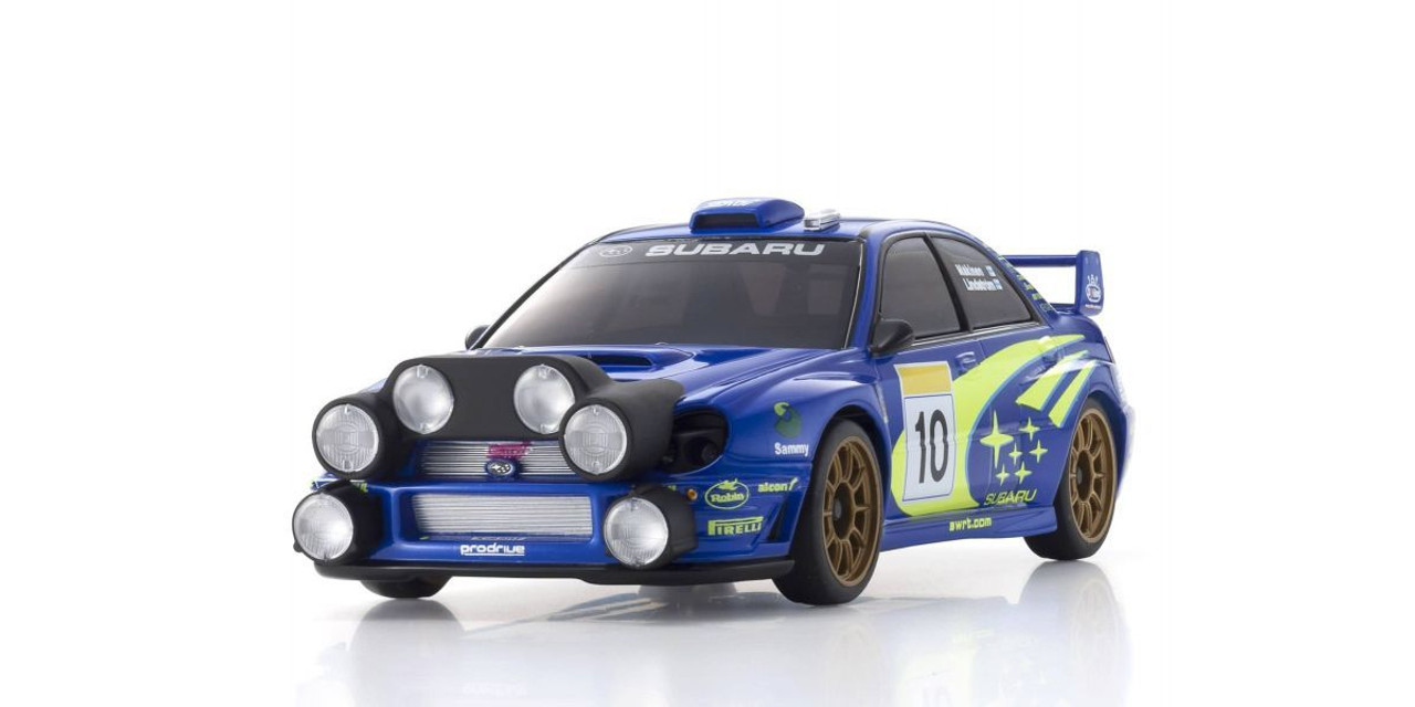 RC Model Car Ready Set MINI-Z AWD Subaru Impreza WRC 2002