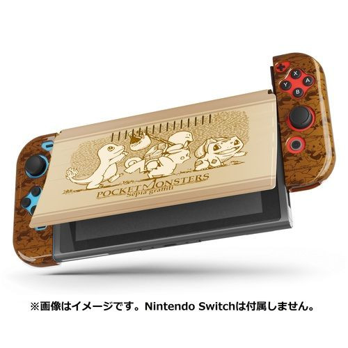Pokemon Center Nintendo Switch TPU Set Kisekae CaseType-B