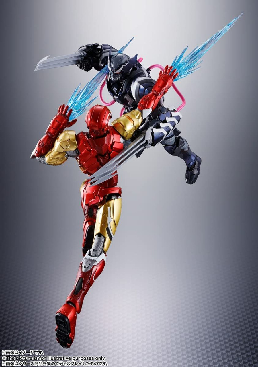 Bandai S.H. Figuarts Venom Symbiote Wolverine (Avengers: Tech-on)