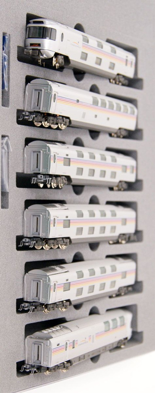 Kato 10-1608 Series E26 Passenger Car 'Cassiopeia' 6 Cars Set (N scale)