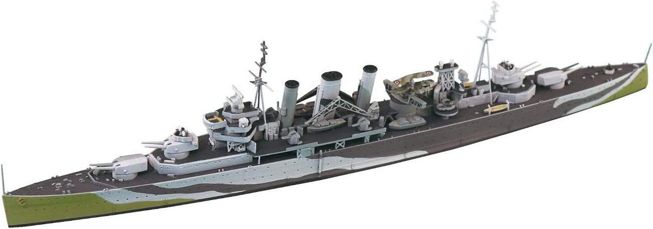 KONISHI 4011メタリックモデルコレクション　US 155mmロングトム Waterline 1/700 IJN Japanese Heavy Cruiser Chokai Plastic Model