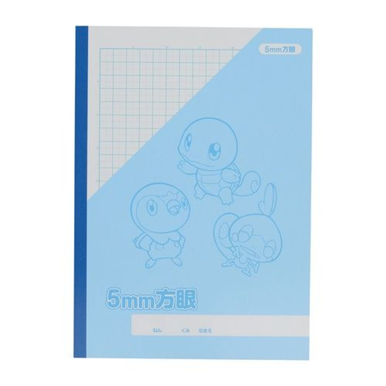Pokemon notebook 5mm Grid made in JAPAN