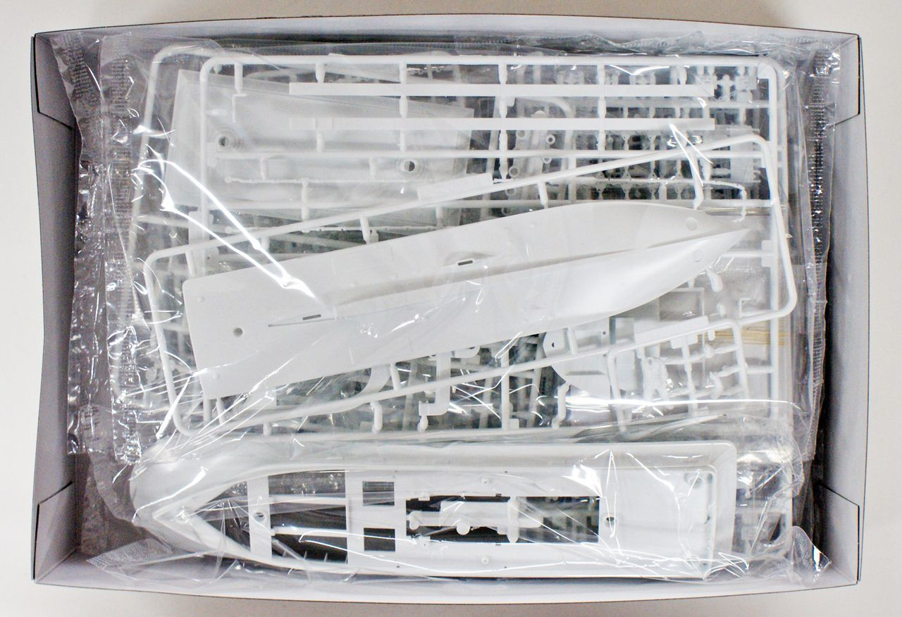 FISHING BOAT 1/64 Squid Boat Plastic Model