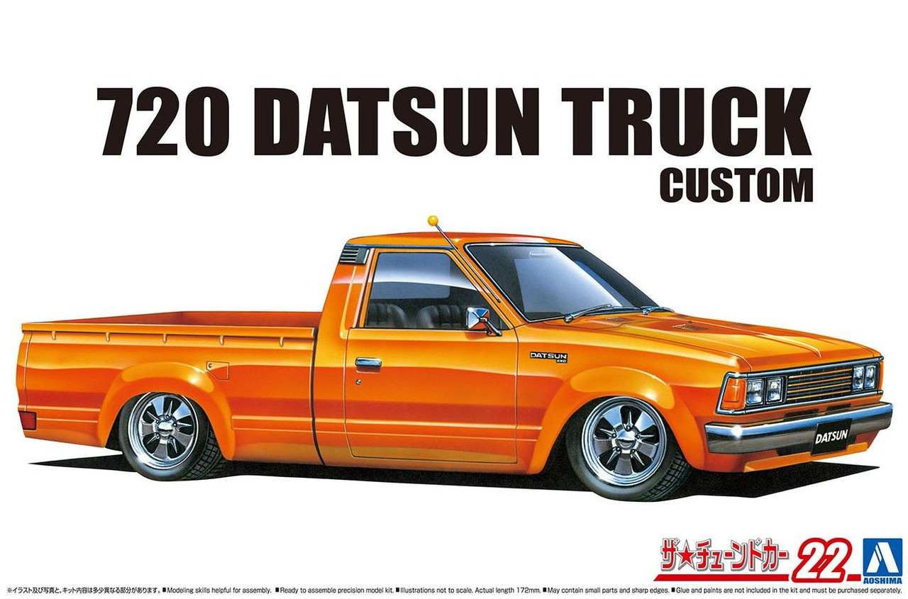 The Tuned Car 1/24 Nissan 7' Datsun Truck Custom '82 Plastic