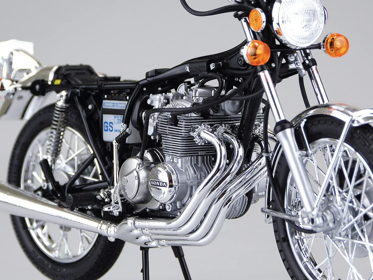 在庫豊富★ アオシマ　1/12　ホンダ　CB400FOUR(398cc)　CB400F　ヨンフォア　カスタム仕様！ 完成品