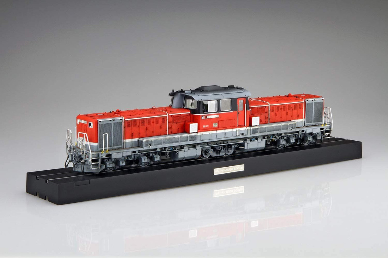 Aoshima Train Museum OJ 1/45 No.6 Diesel locomotive DD51 Freight A Renewal  Machine Plastic Model