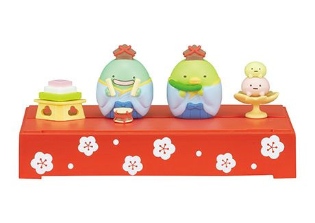 Re-ment Sumikko Gurashi Hinamatsuri 6pcs Complete Box