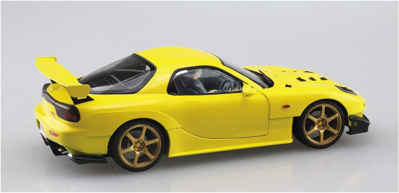 Initial D 1/24 Keisuke Takahashi FD3S RX-7 Project D Ver. w