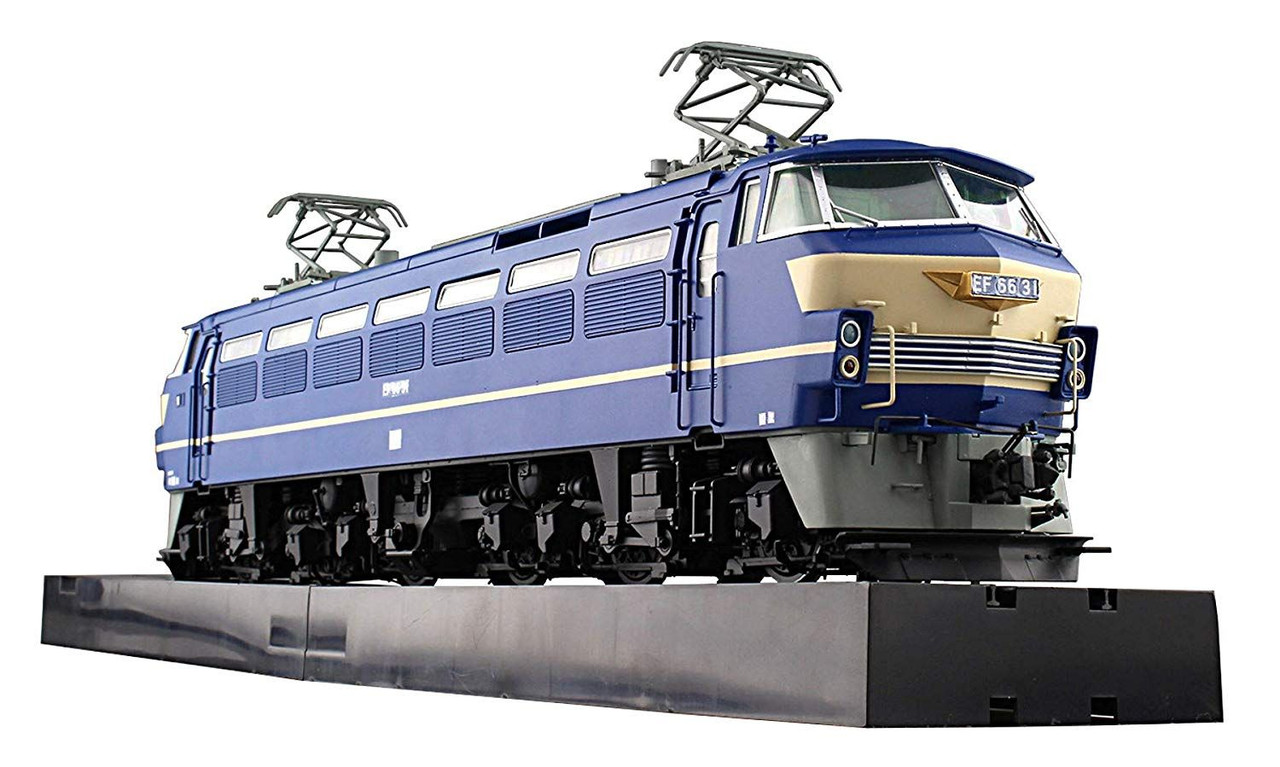 Aoshima Train Museum OJ 1/45 Series Locomotive EF66 Later Ver. Plastic Model