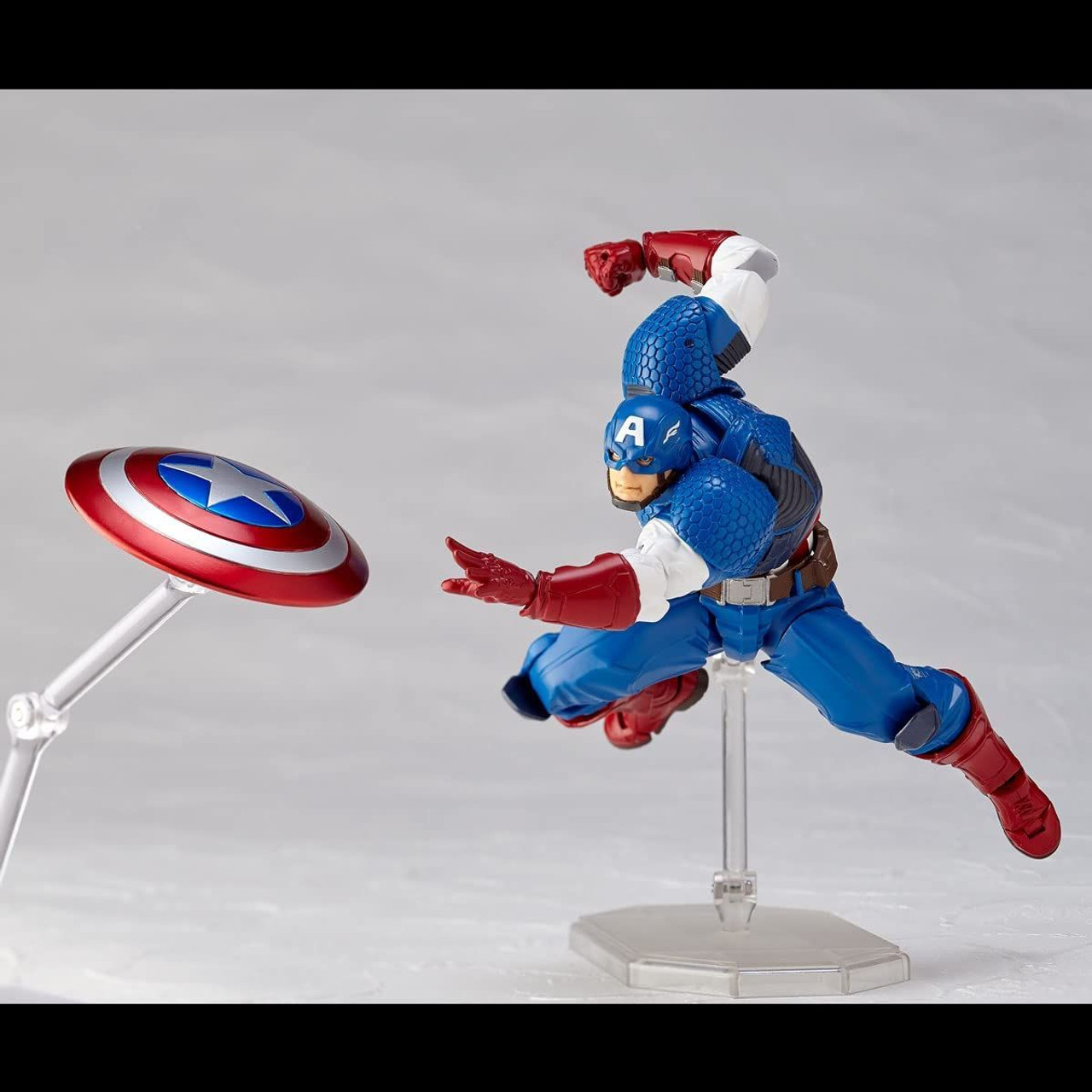 Figure Complex Amazing Yamaguchi No.007 Captain America Figure