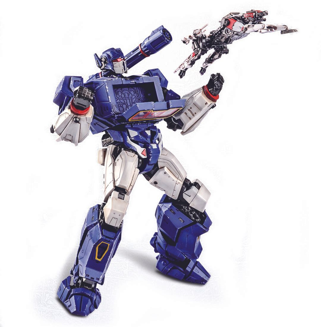 Transformers Bumble Bee Soundwave & Ravage Plastic Model