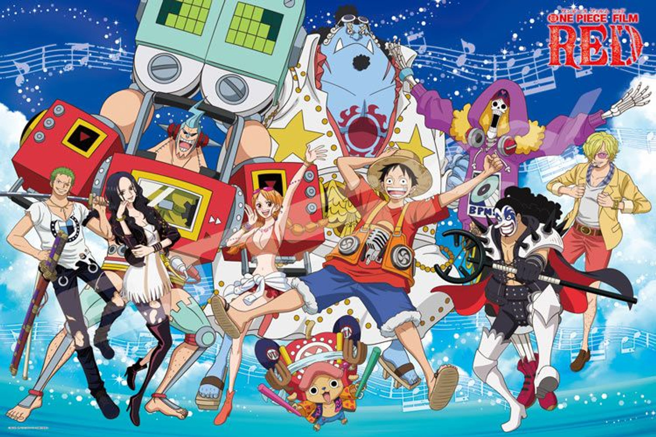 Jigsaw Puzzle One Piece Film: Red Straw Hat Pirates Festival (1000