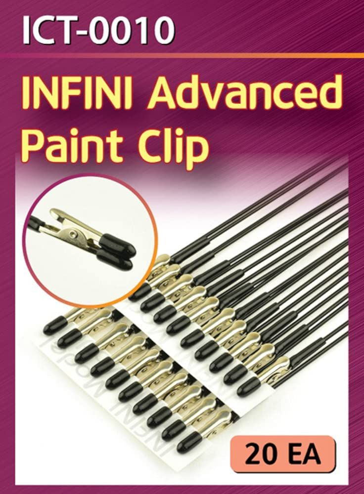 Model Paint Clips Paint Clip Set (w/Rubber Cover) 20pcs