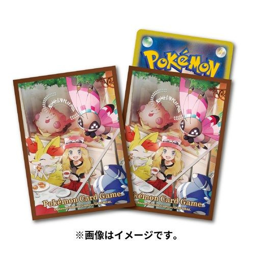 Pokemon Center Original TCG Deck Sleeve Serena's Tea Party Pokemon Center Original TCG Deck Sleeve Serena's Tea Party
