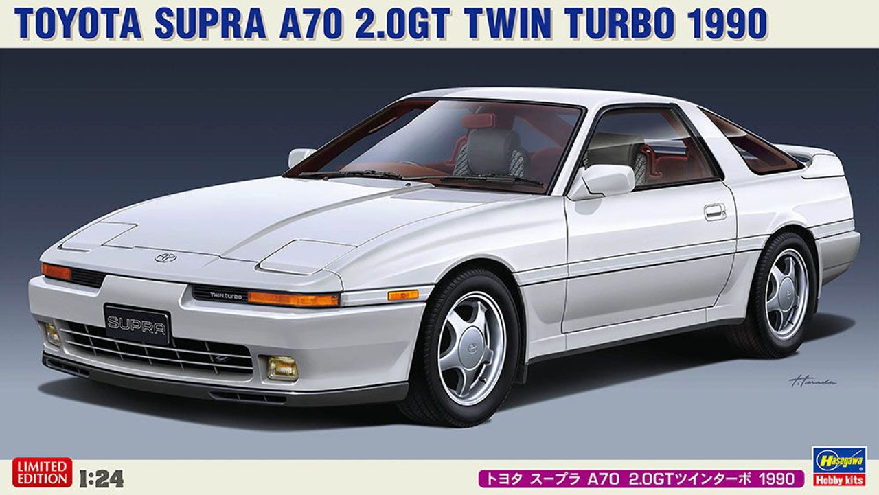 Hasegawa 1/24 Toyota Supra A70 2.0GT Twin Turbo 1990 Plastic Model