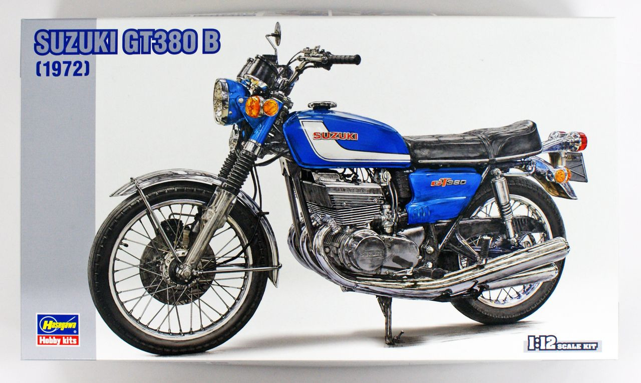 Hasegawa 1/12 Suzuki GT380 B (1972) Plastic Model